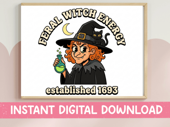 Feral Witch Energy SVG