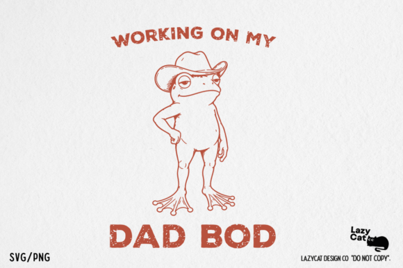 Funny Dad Bod Father’s Day SVG PNG